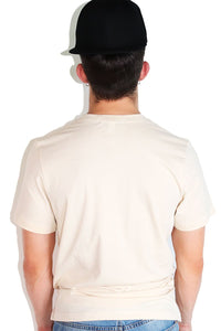 Core Crewneck Tee-Tan