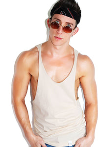 Core String Tank-Cream