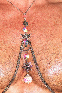 Triple Moon Harness - Silver
