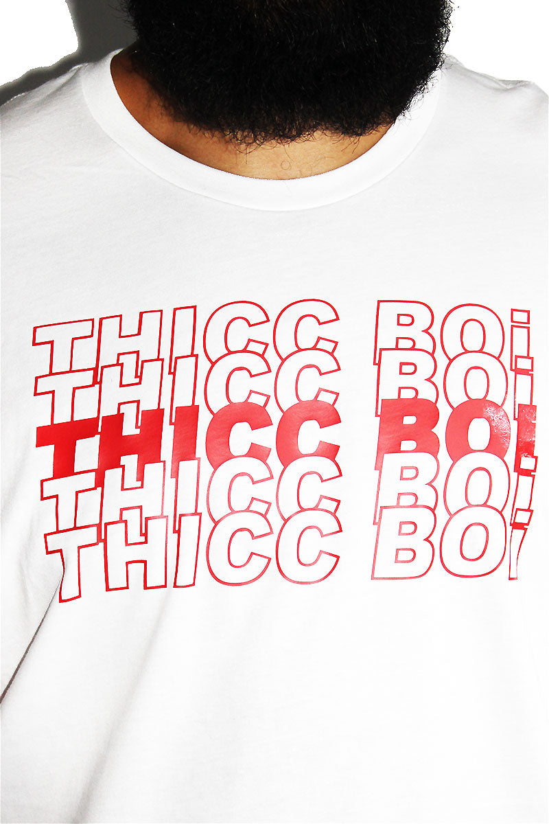 PLUS: Thicc Boi Tee - White