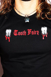 Tooth Fairy Tee-Black