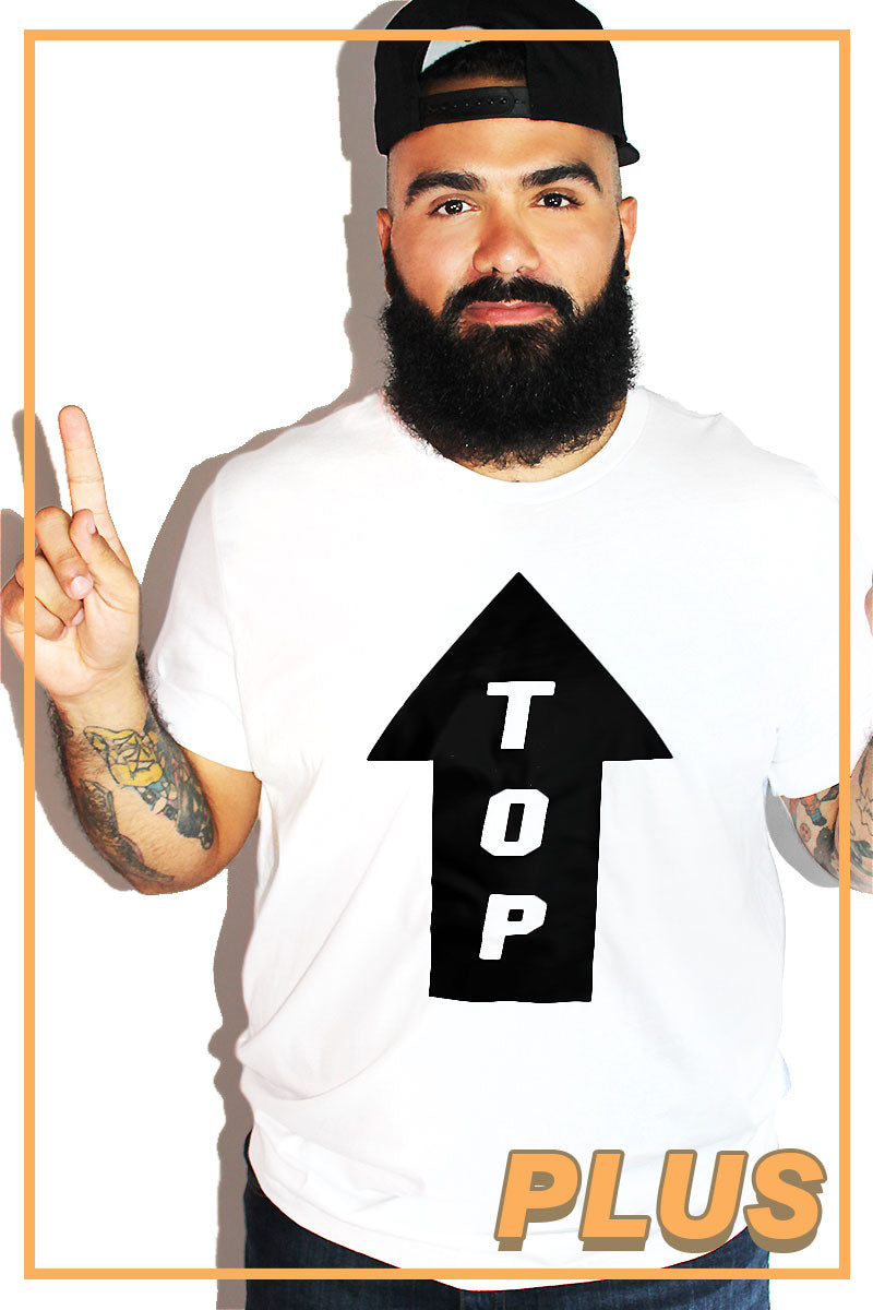 PLUS: Top Tee-White
