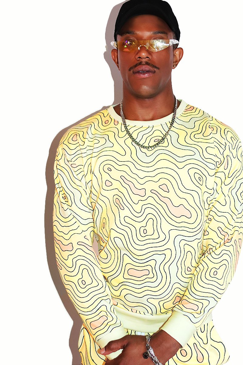 Terrain Sweatshirt- Yellow