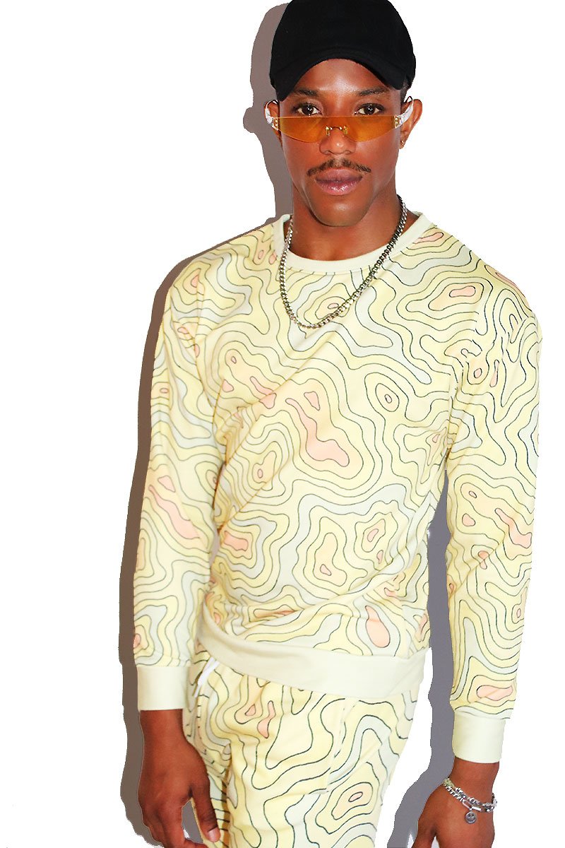 Terrain Sweatshirt- Yellow