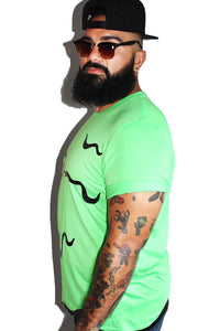 PLUS: Toxic Goo Tee-Neon Green