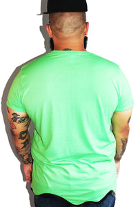 PLUS: Toxic Goo Tee-Neon Green