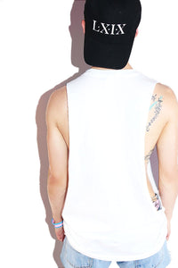 Trans Pride Low Arm Tank- White