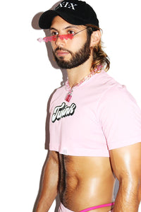 Twink Extreme Crop Tee- Pink