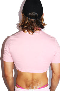 Twink Extreme Crop Tee- Pink