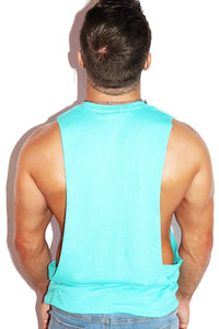 Uranus Expedition Low Arm Shedder Tank- Teal