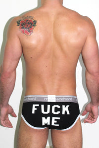 Fuck Me Brief- Black