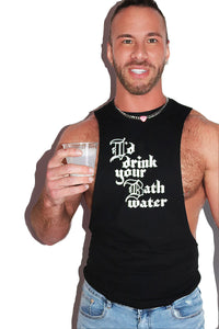 Bath Water Low Arm Shredder Tank-Black