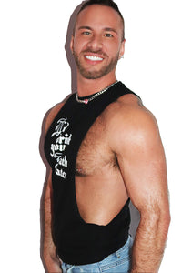 Bath Water Low Arm Shredder Tank-Black