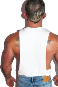 Name Em Low Arm Shredder Tank-White