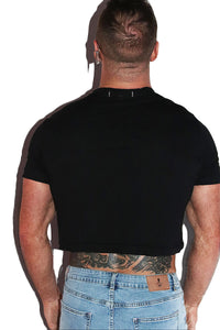 Reality Vontease Crop Tee-Black