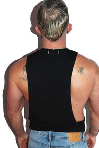Receipts. Proof. Screenshots. Low Arm Shredder Tank-Black