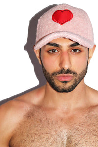 Love Me Furry Dad Hat -Pink