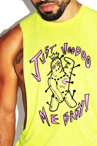 Vodoo Me Low Arm Shredder Tank- Neon Yellow