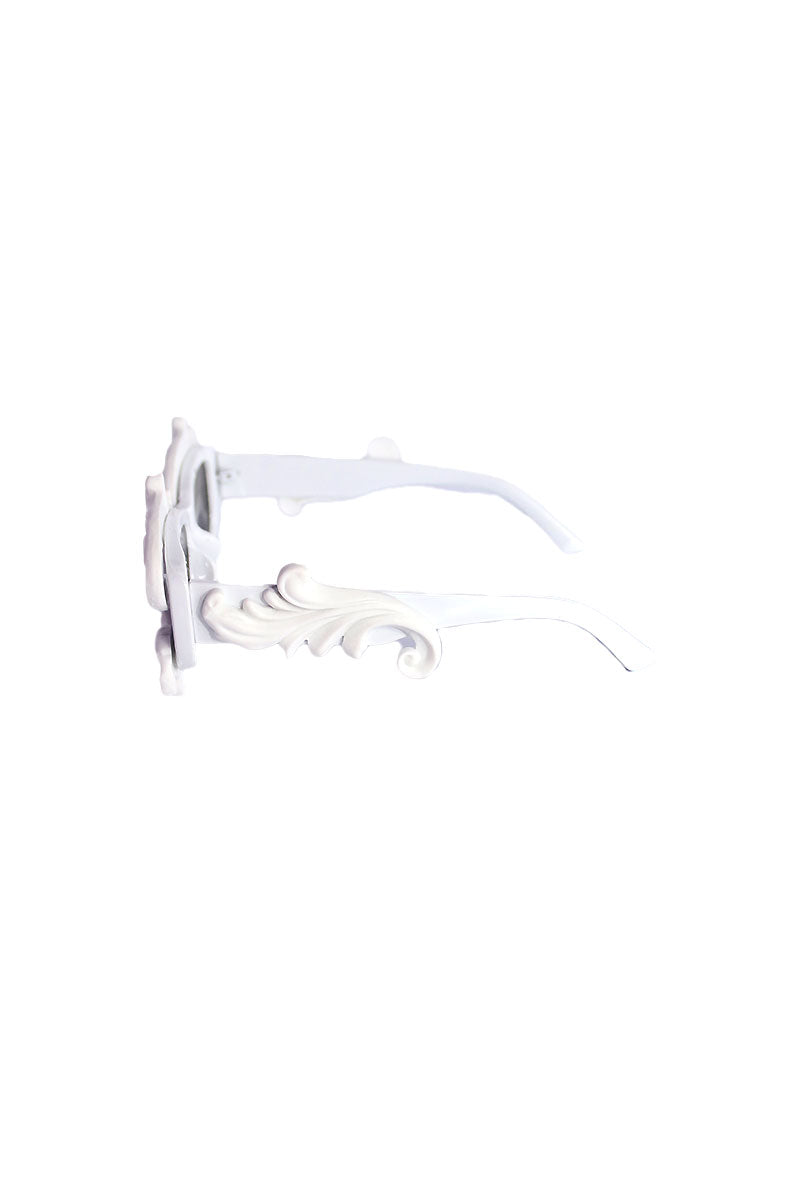 Gilded Age Sunglasses- White