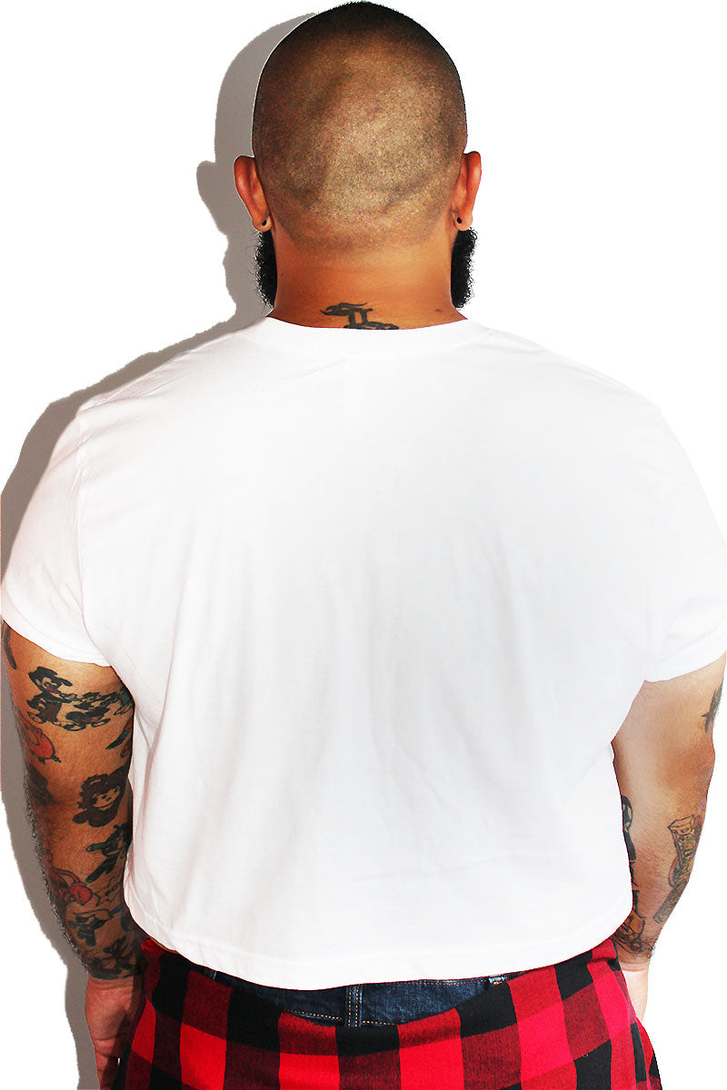 PLUS: Core Crop Tee-White