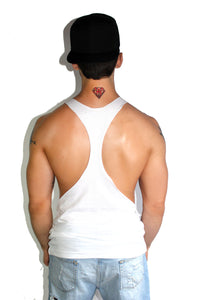 Core String Tank-White