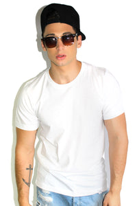 Core Crewneck Tee-White