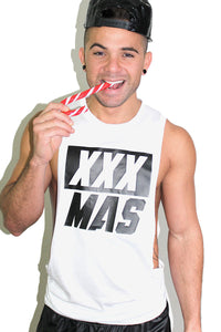 XXXMas Low Arm Tank- White