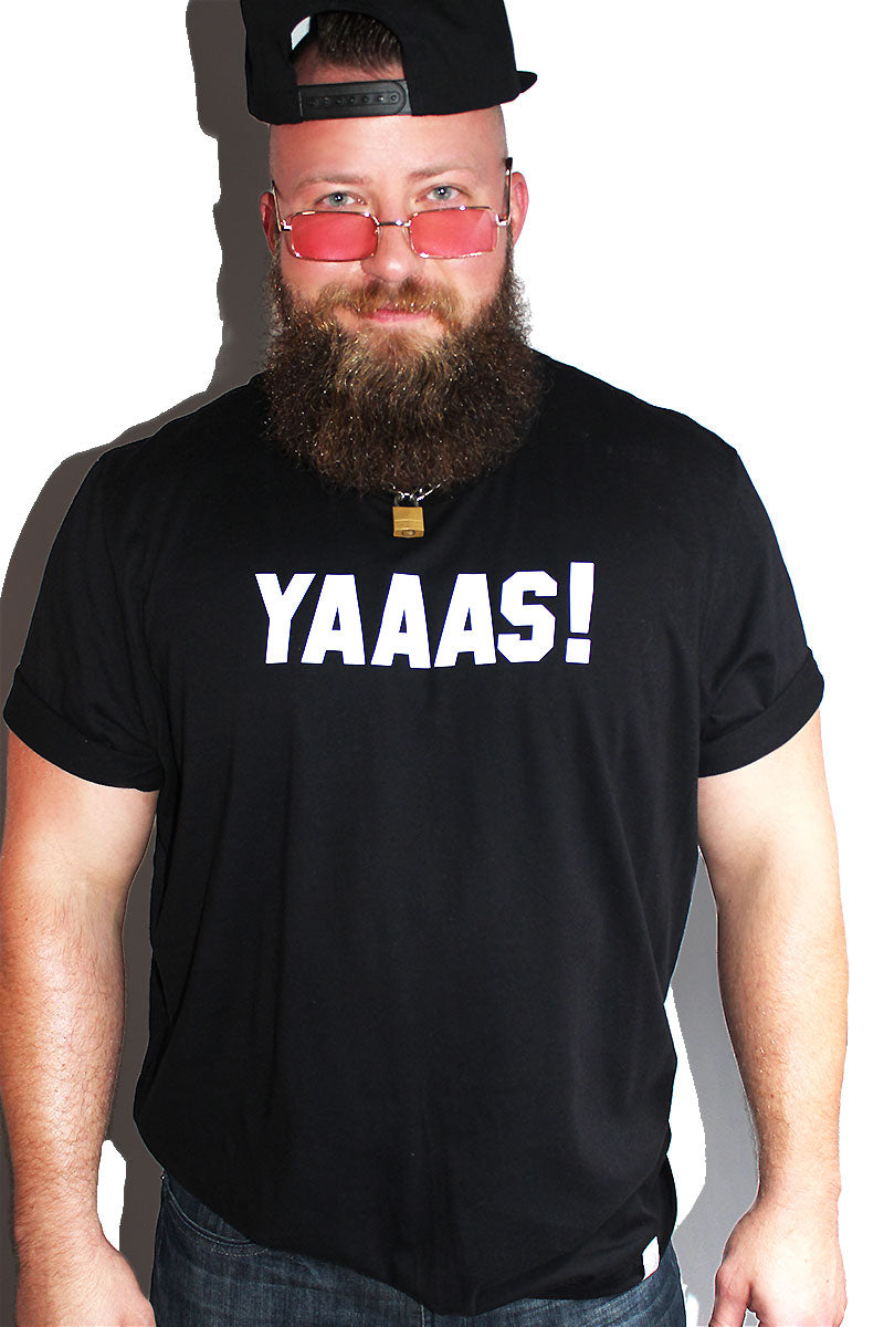 PLUS: YAAAS! Tee-Black