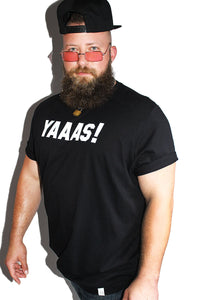 PLUS: YAAAS! Tee-Black