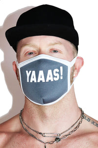 YAAAS! Face Mask-Grey