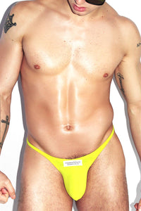 Santa Monica String Thong- Yellow