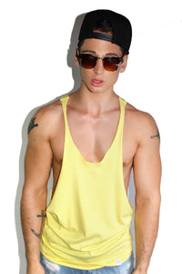 Core String Tank-Yellow