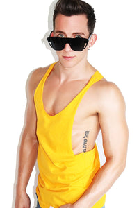 Core String Tank-Gold