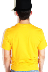 Core Crewneck Tee-Gold