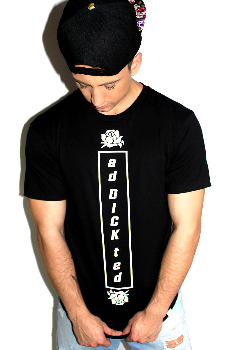 adDICKted Tunic Tee- Black