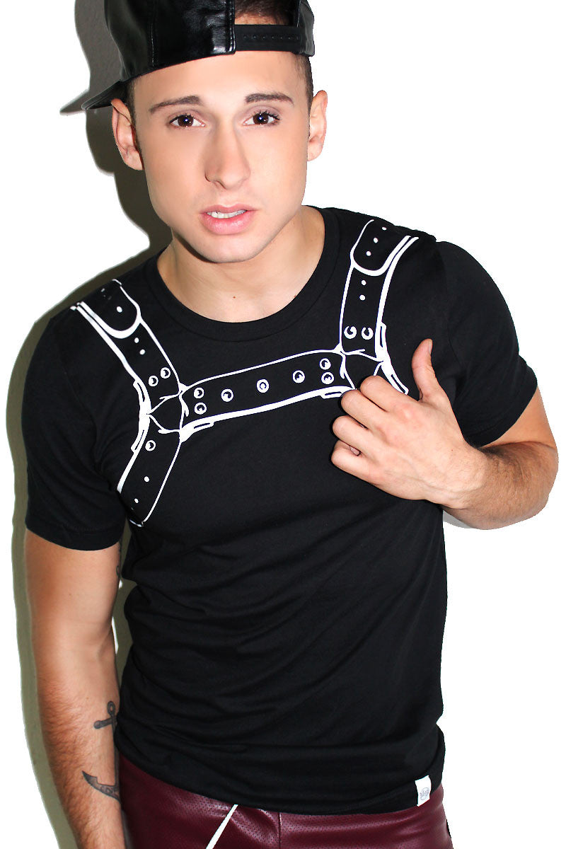 Harness Tee-Black – Marek+Richard