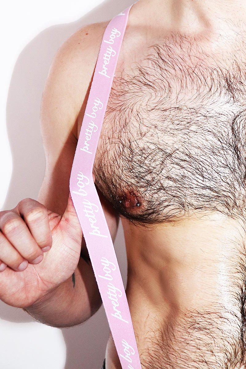 Pretty Boy Suspenders - Pink