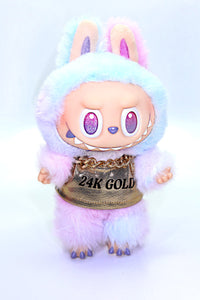 24 Karat Gold Monster Doll Crop Tank- Gold