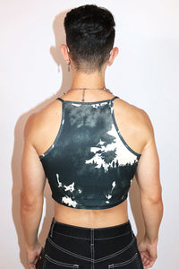 Route 666 Cami Baby Tank-Black