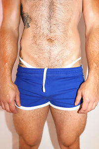 Core Shorty Running Shorts in Royal Blue