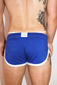 Core Shorty Running Shorts in Royal Blue, view 4