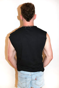 Breeding Rainbow Sleeveless Tee- Black
