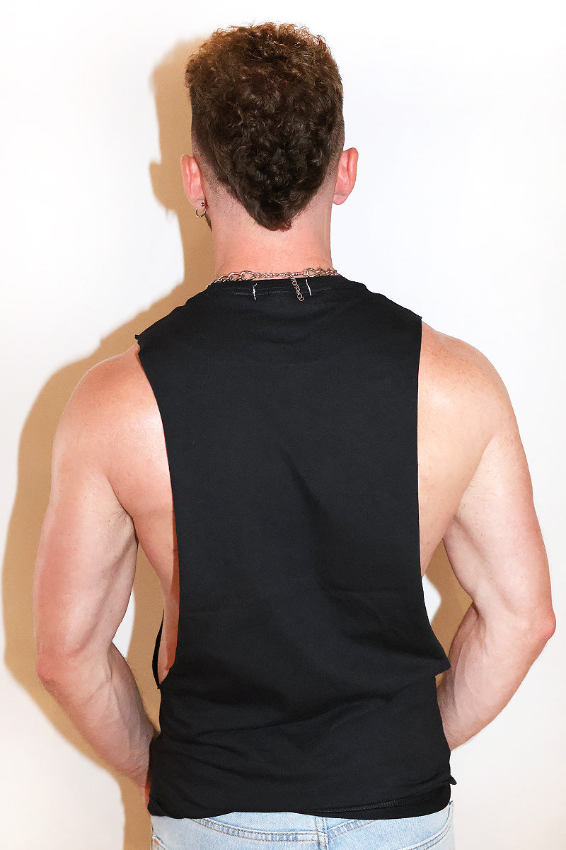 Daddy Milkers Low Arm Shredder Tank-Black