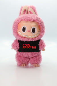 F*ck Fascism Monster Doll Crop Tank- Black