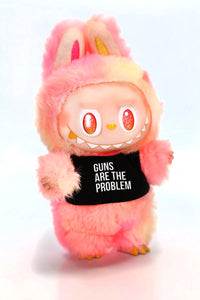 Gun Reform Monster Doll Crop Tank- Black
