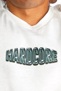 Hardcore Low Arm Shredder Tank-White