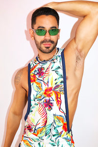 Tropicana Low Arm Tank - White