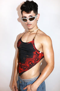 Inferno Tank Harness- Red