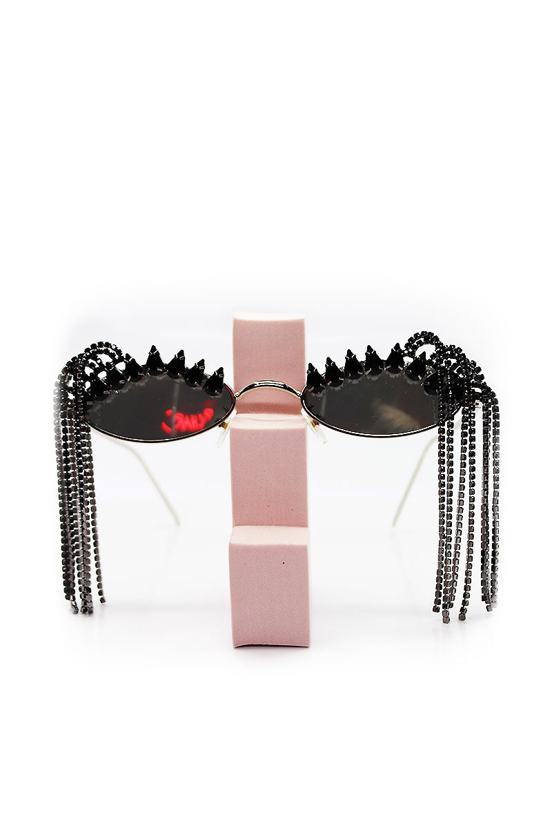 301 Lashes Sunglasses- Black