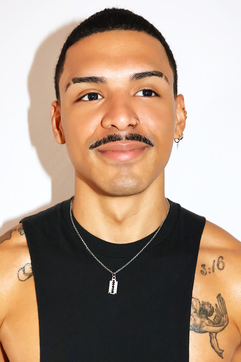 Razer Necklace - Silver